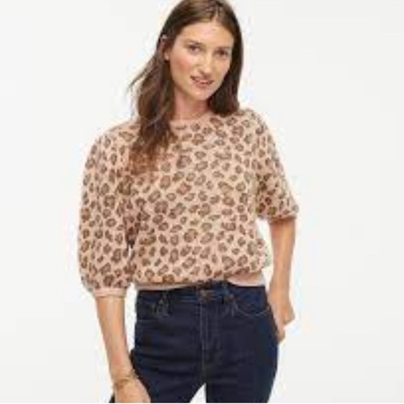 J. Crew Sweaters - J.Crew Demylee Puff Sleeve Sweater